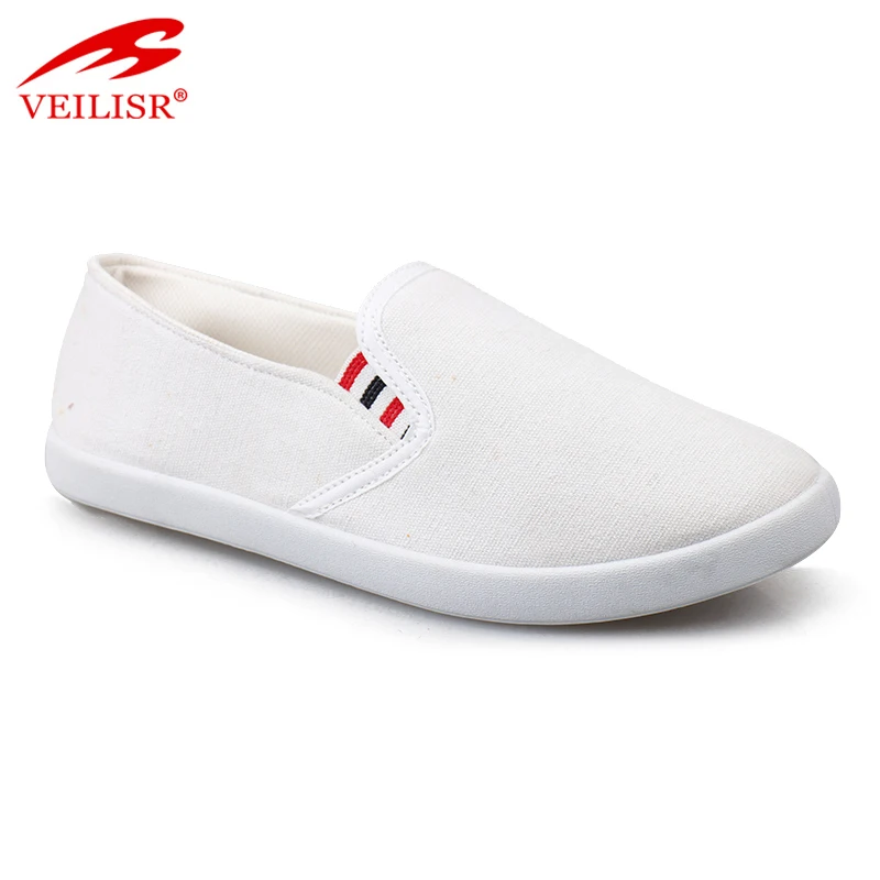 New design ladies slip on casual shoe women canvas shoes