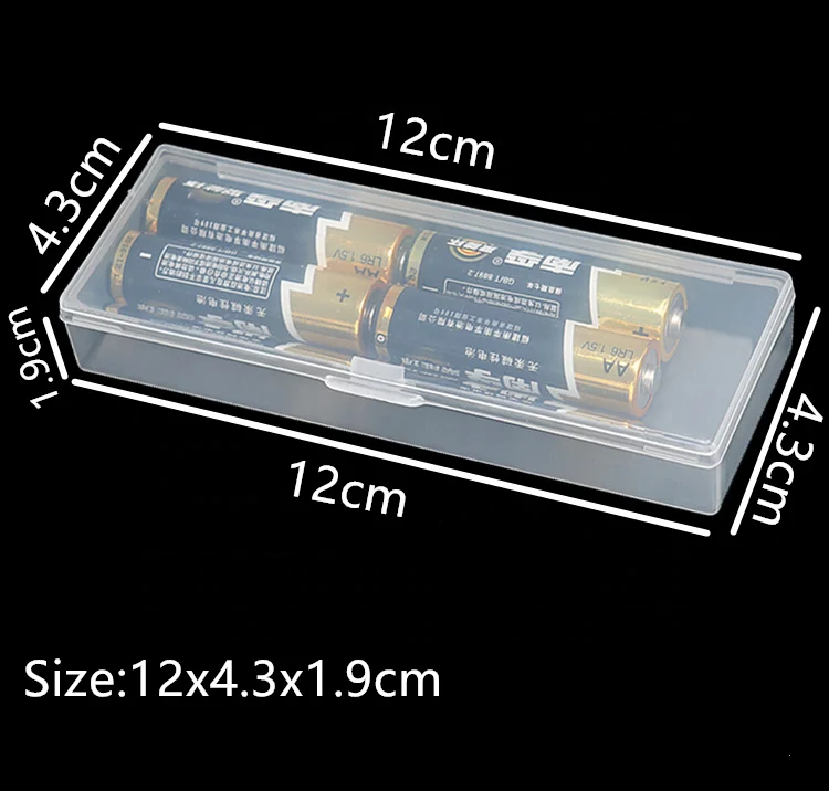 Plastic Drill Bit Case Plastic Nut Container in Many Various Sizes