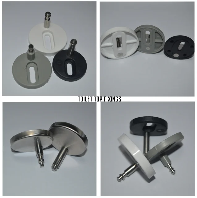 
Toilet top fixings soft close toilet seat hinges 