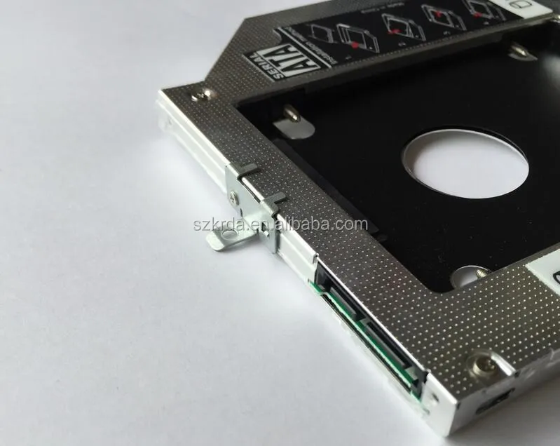 12.7mm sata 2nd hdd ssd caddy for HP EliteBook 8460P 8440P 8530P hard drive caddy