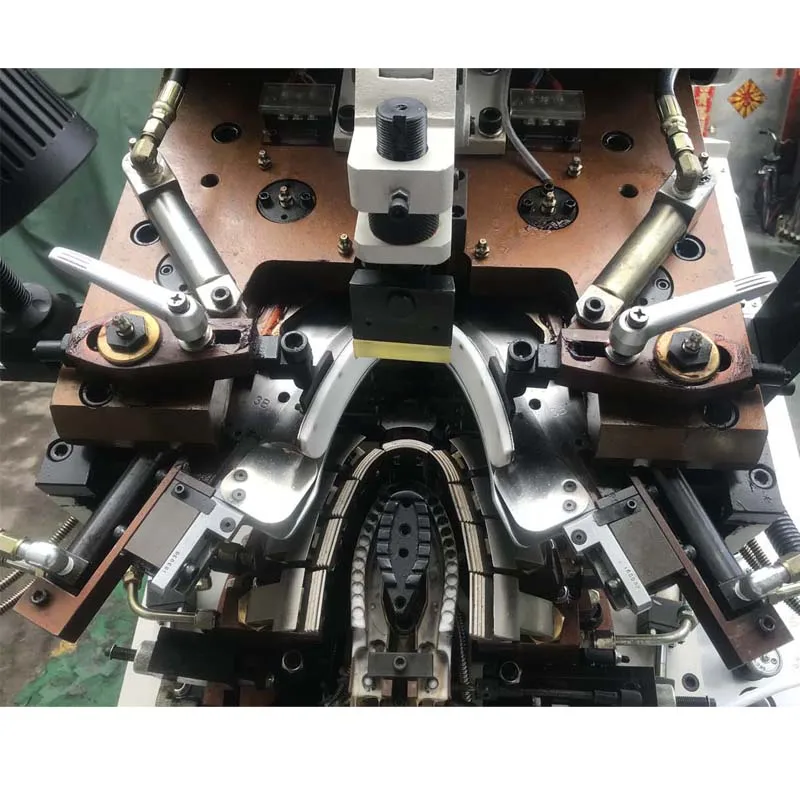 9 Pincer hot melt hydraulic toe lasting shoe making machinery