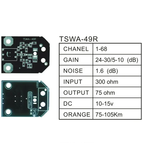  Артикул № TSWA-49R PCB усилителя