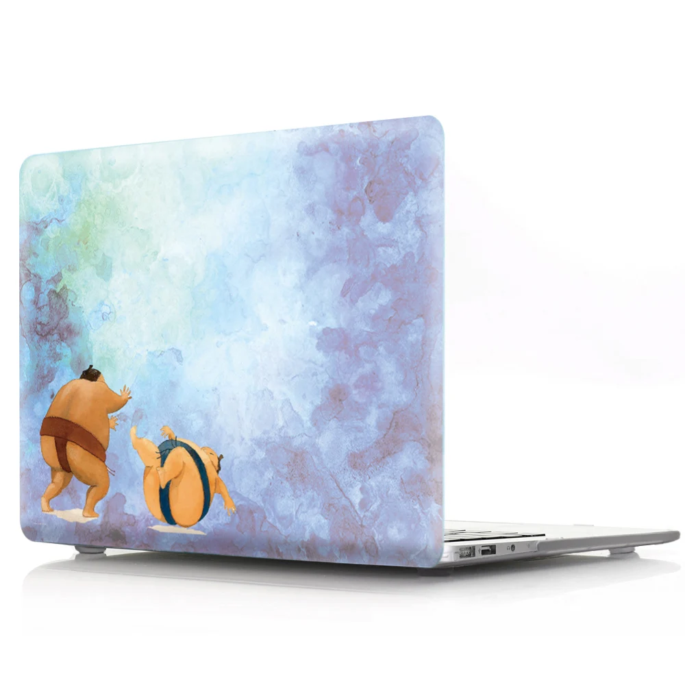 Unique Case Odm Oem Japanese Traditional Sumo Competition Soft Shell Custom for macbook  air M1 laptop hard case