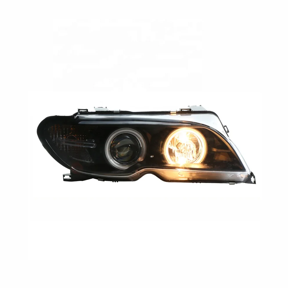 Modified Angel Eyes Tuning  Head Lamp For E46 318i 323i 320i 325i 330i 2 doors 2003-2005 year