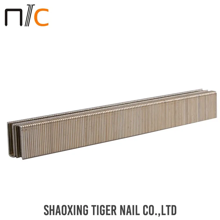 supply galvanized grapas 1425, ordinary packing 90 series nails, galvanized industrial staple pin wire