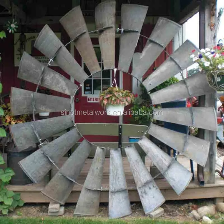 
rustic decorative metal large windmills 