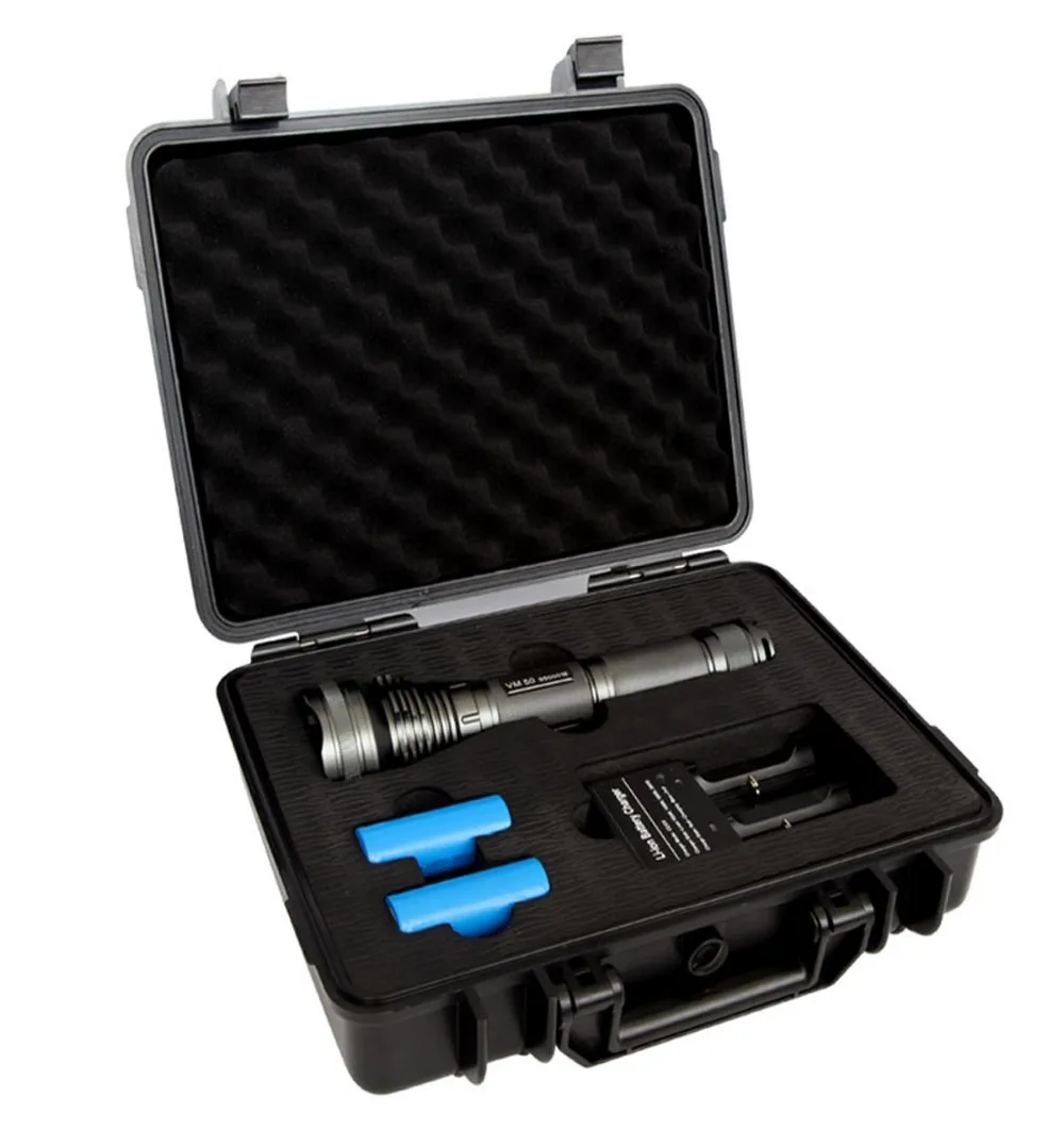 ndt industrial waterproof ultraviolet flashlight 3w uv led 365nm