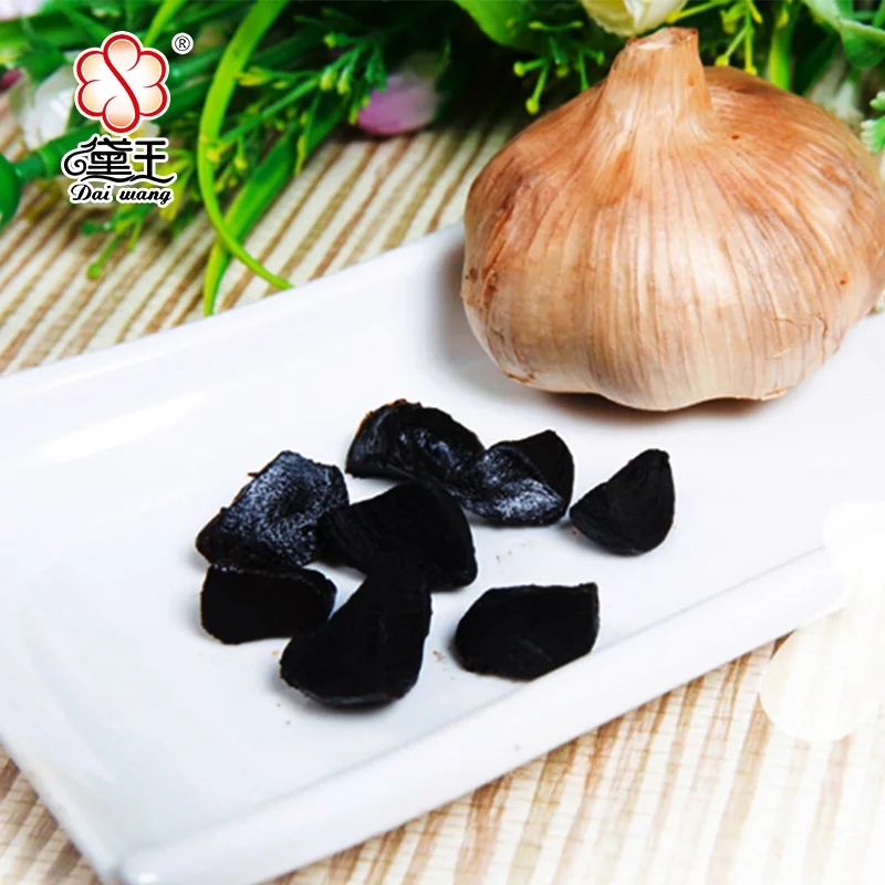 120 Days Fermented Shandong Jining Organic Peeled Whole Black Garlic Cloves