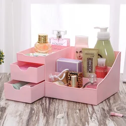 Cosmetic Make Up Box 2 Desk Makeup Organizer With Drawer