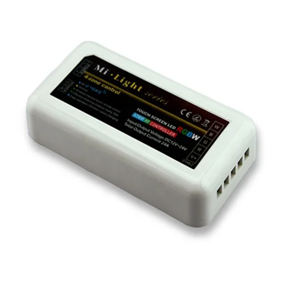 
DC12-24V 2.4G 4-Zone RF Receiver Milight RGBW LED Controller for RGBW LED Strip 