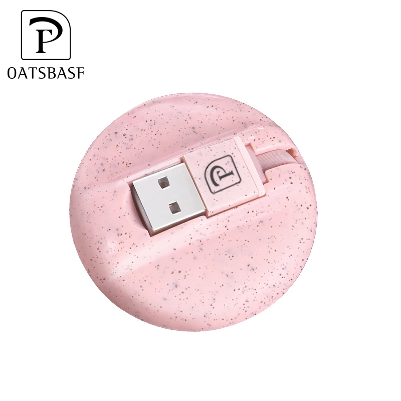 Высокое качество Выдвижной 2 в 1 USB кабель для iPhone Android