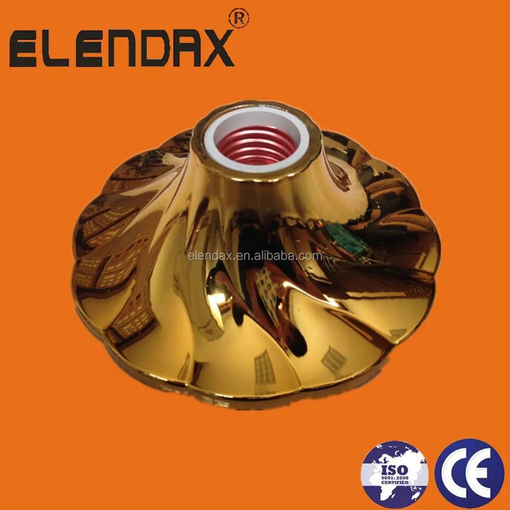 H907 ABS brass colorful B22 E27 ceiling lamp holder