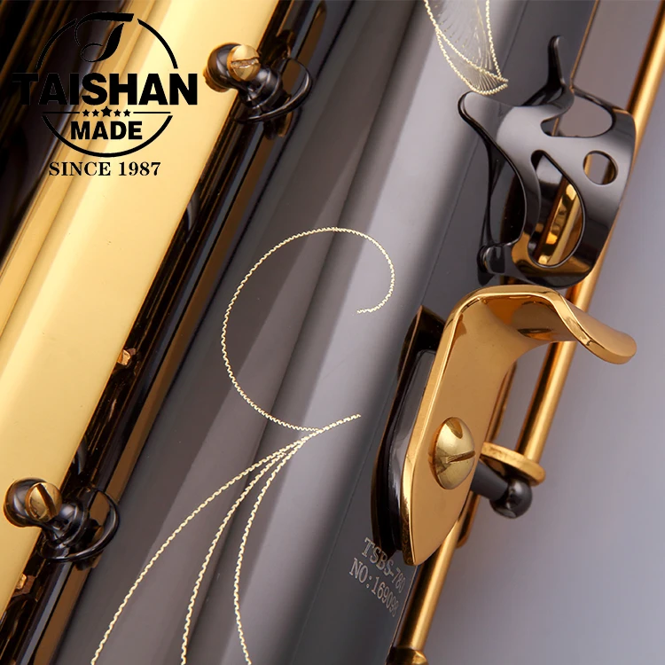 Eb Tone Black Nickel Plated Brass Body Baritone Saxophone From OEM Manufacture