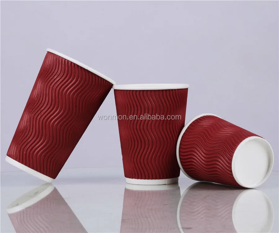 
Where Can I Buy Disposable Ripple Paper Coffee Cups 