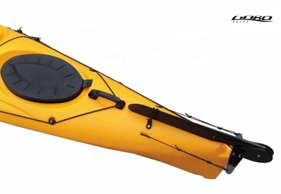 5.2 meters Sea Touring Kayak Double Ocean Kayak  For Sale Plastic Racing Kayak