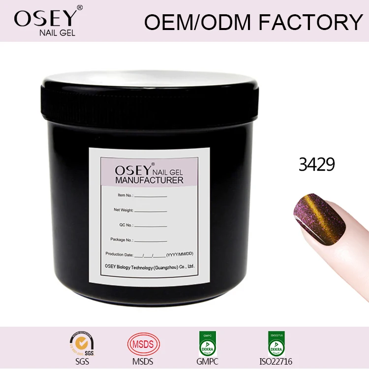 OSEY Bulk Package High Quality Long lasting Gel Nail Polish Chameleon Magneto gel