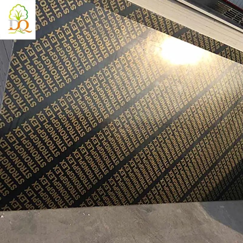 
18mm Phenolic Film faced plywood/Laminated Shuttering plywood /Marine plywood for Concrete Formwork ( Manufacturer) 