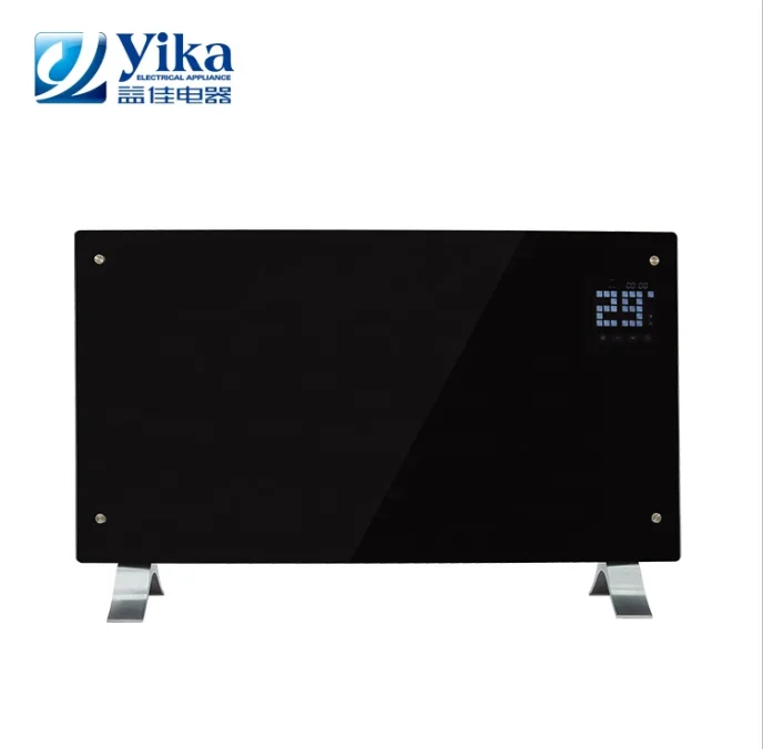electric wall mounted glass panel heater convector heater 2kw