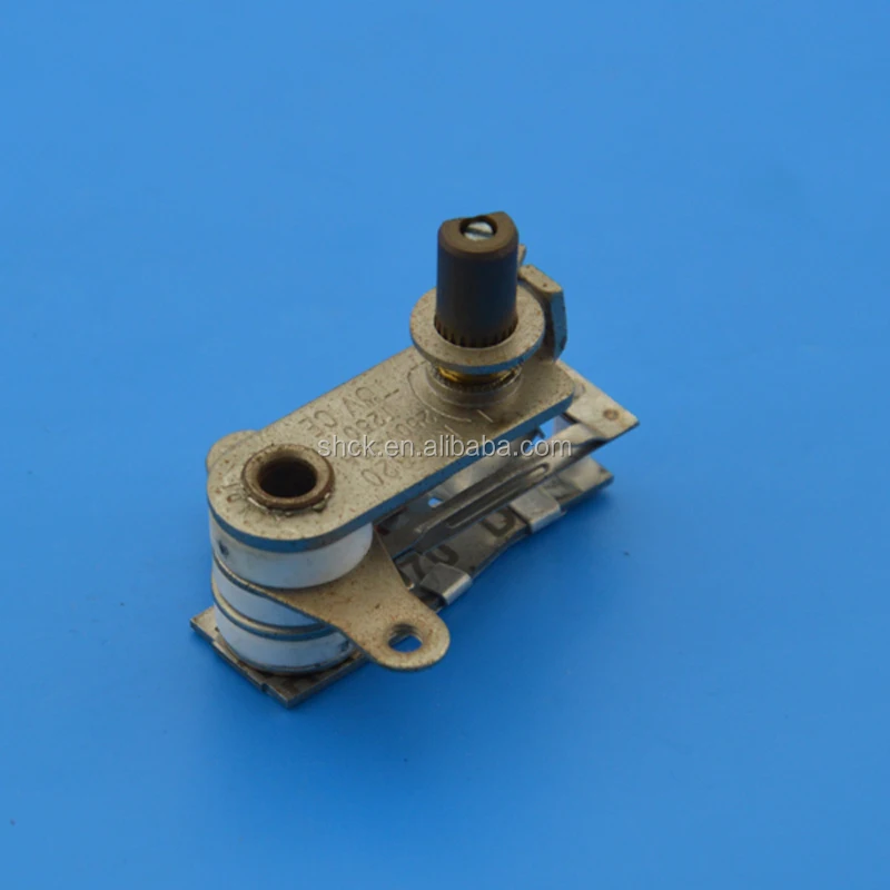 Electric oven bimetal thermostat