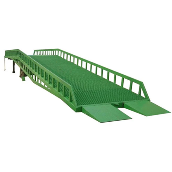 
10 tons Warehouse Truck Mobile Container Loading Dock Ramps Manual 