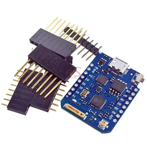 WEMOS D1 Mini Pro 16M Bytes External Antenna Connector NodeMCU ESP8266  WiFi IOT Development Board with Pins