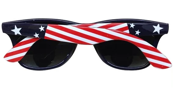 2025 Luxury Brand Newest American Flag Sunglasses Patriotic Fashion USA Flag CE USA Flag Sunglasses