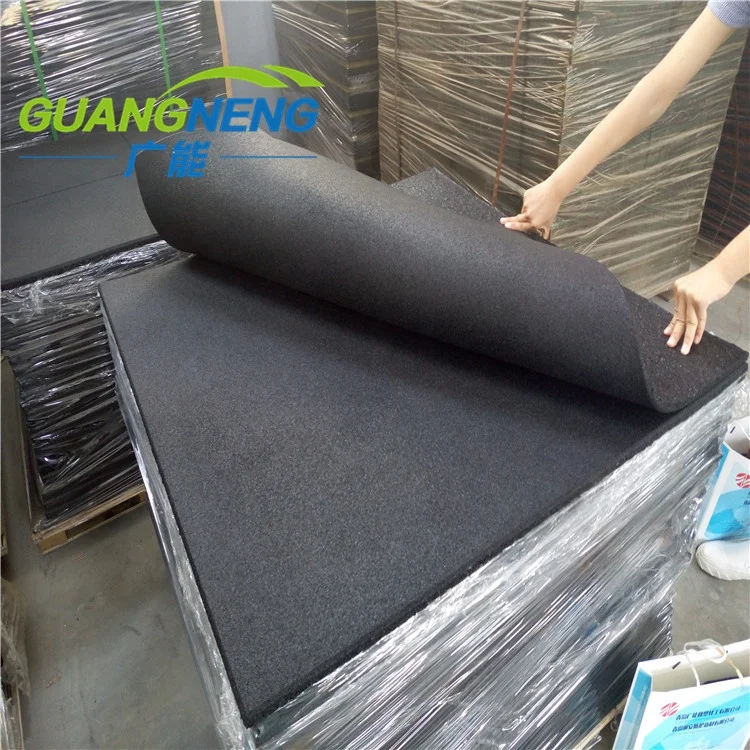 Rubber Material and Gym Application Rubber Flooring