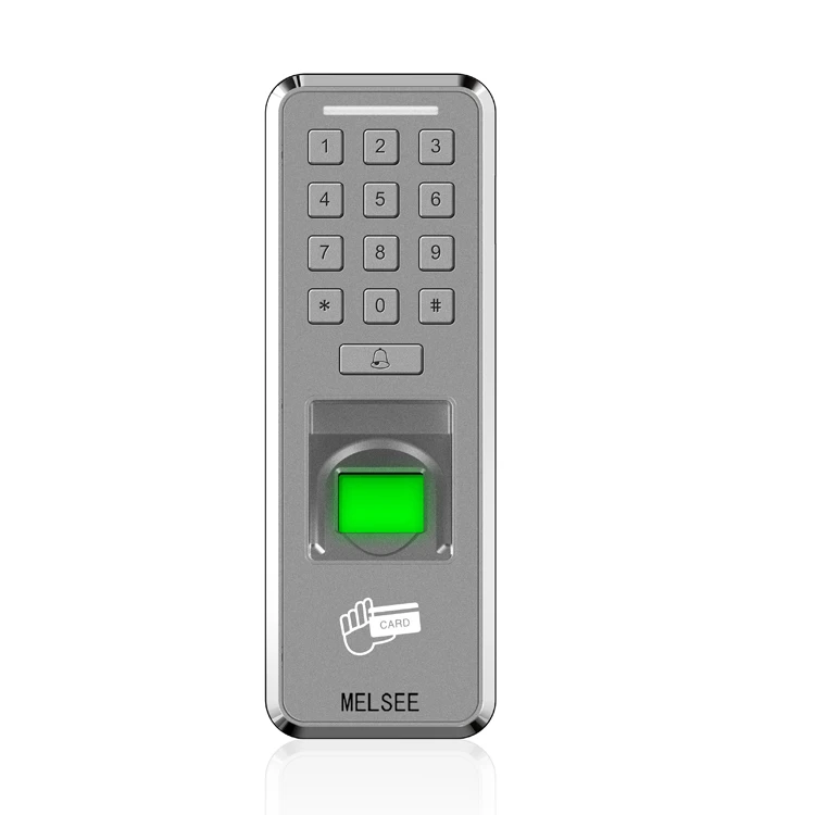 
Metal Fingerprint access control with RFID and Password Doorbell 