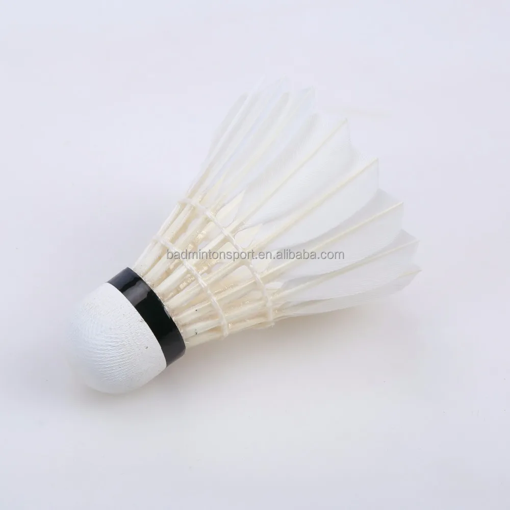 Most durable class A goose feather shuttlecock, LINGMEI 80 high class goose shuttle cock for national tournament