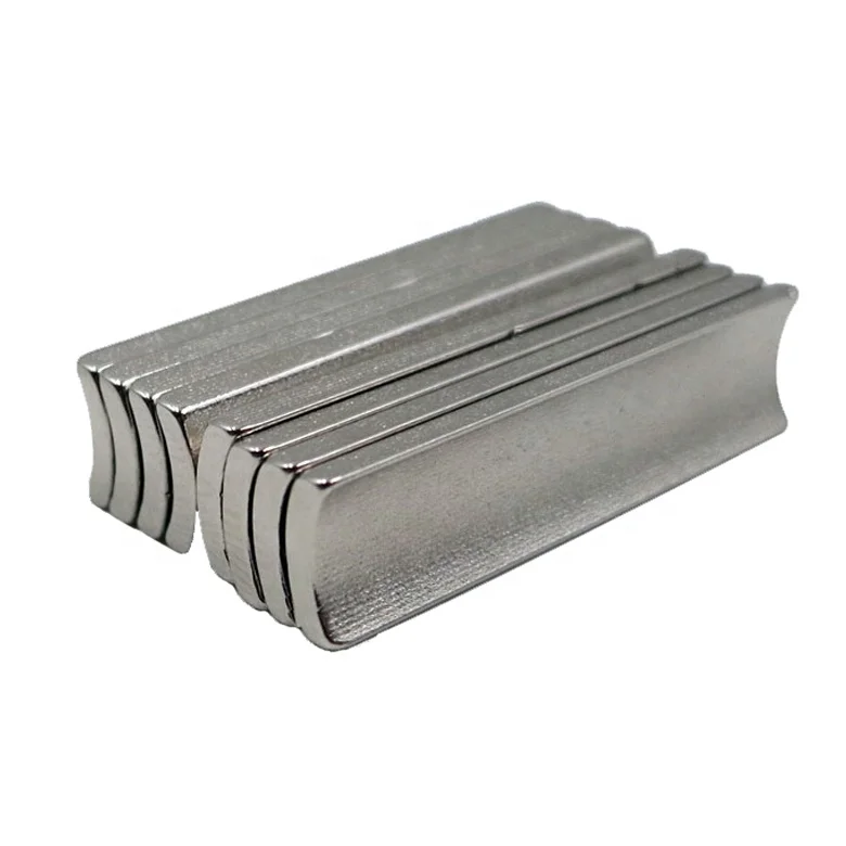 Супер сильный N42H NdFeB магнит дуговой сегмент мотор магнит