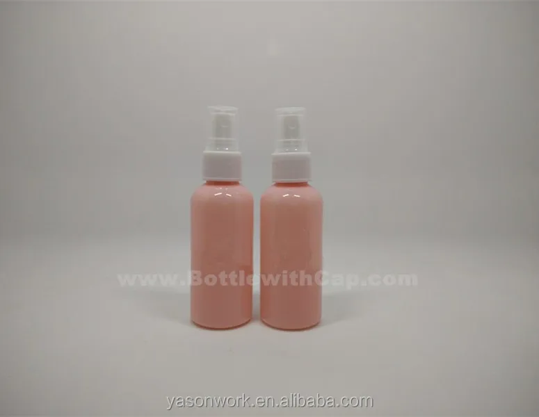 100ml Pink plastic spray bottle