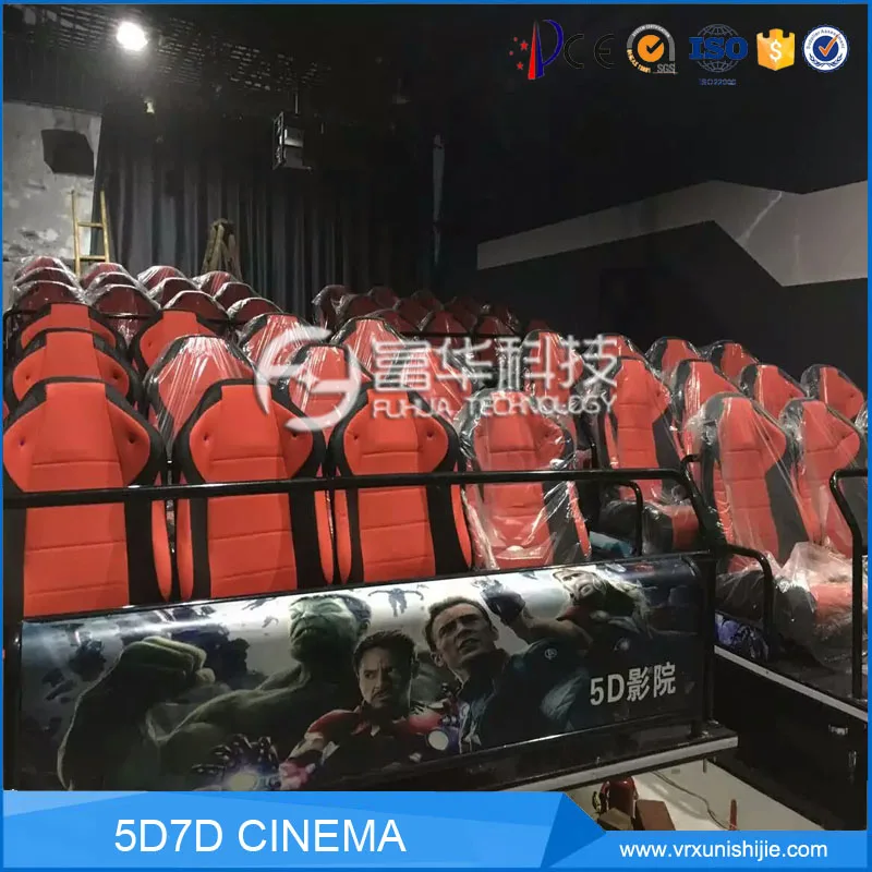  Оригинальное производство симулятор виртуальной реальности 5D кинотеатр цена 7D кино проект 5 D 6 мест