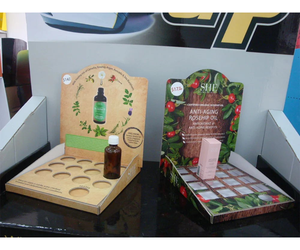 cosmetic display cabinet and showcase