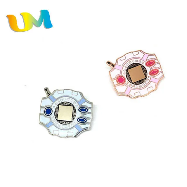 Custom cloisonne hard enamel badge /custom made enamel pins