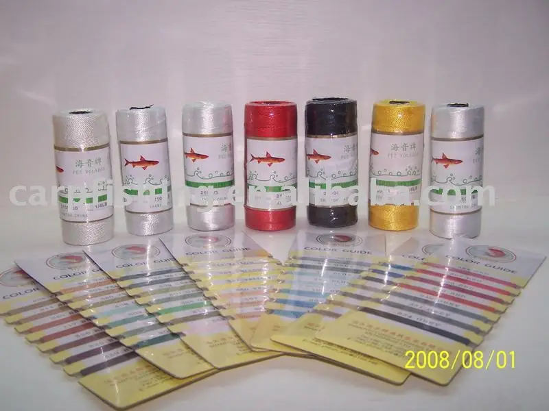 210D Polyester Nylon Twisted Twine PP Multifilament Twines Nylon Line Fish Twine for fishing net