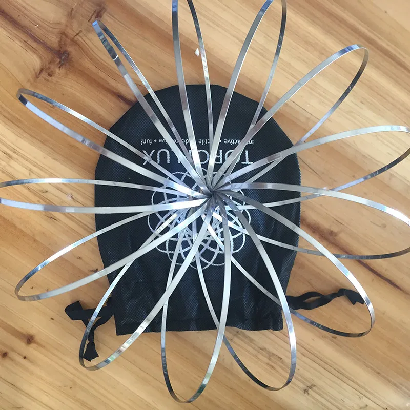 Magic Wristbands Flow Ring Toys Kinetic Spring Toy Funny Outdoor Game Intelligent Toy