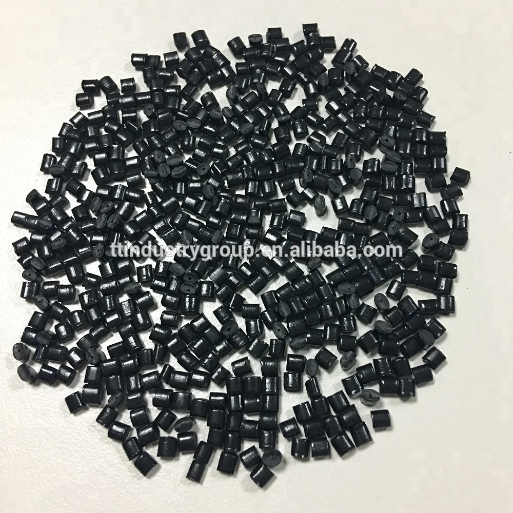 Raw material High gloss Black Color ABS from Factory Hot selling
