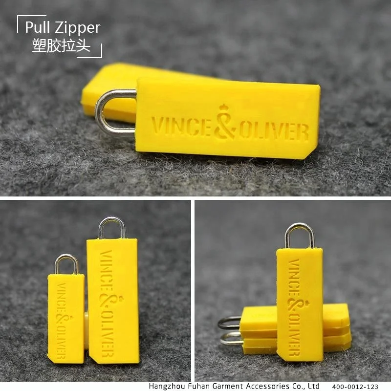 
Competitive Price Customized Plastic Zipper Slider Zip Puller 