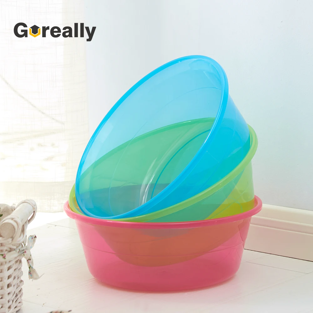 Direct factory cheap colorful small plastic washbasin