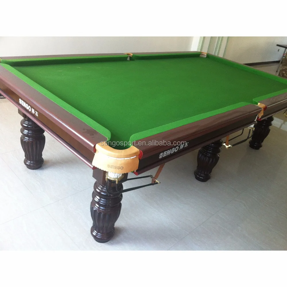 Factory Direct Sales Solid Wood With Slate ,Excellent Hand Made Crafts Coin Operated Billiard Table/Pool Table
