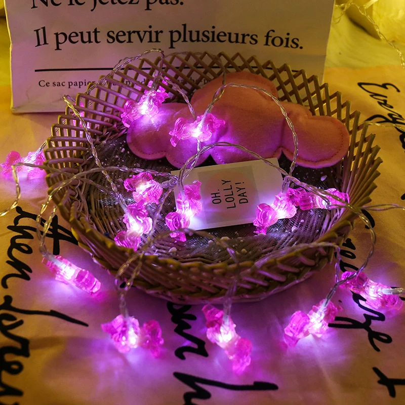 linhai Decoration lighting Unicorn Theme Party Unicorn Birthday Party Supplies Pack unicorn party supplies 3d fairy string light