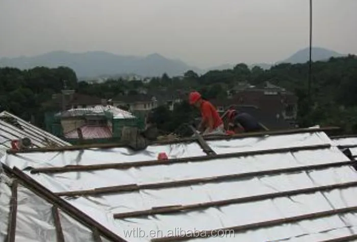 aluminum coated glass fiber aluminum foil backed glass fiber for heat insulation