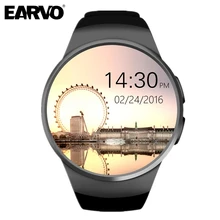 KW18 Bluetooth SIM G Sensor MTK2502C IPS LCD Heart Rate Monitor Pedometer Tracker Smartwatch Android Smart Health Clock Watch