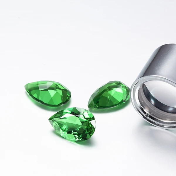 Lab created gemstone same as afghanistan fashion afghan Synthet emerald stone and cut emerald