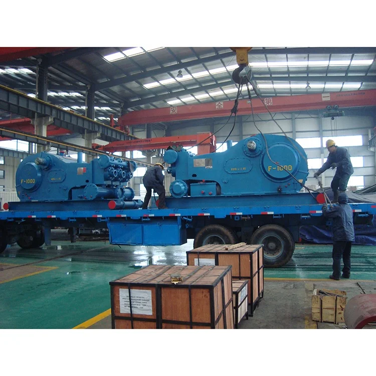 
F1000 Color Customized Fast Deliver Duplex Mud Pump 