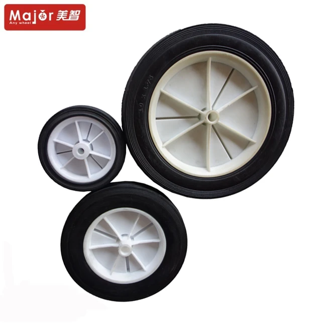 9 inch lawn mower plastic wheel for garden cart