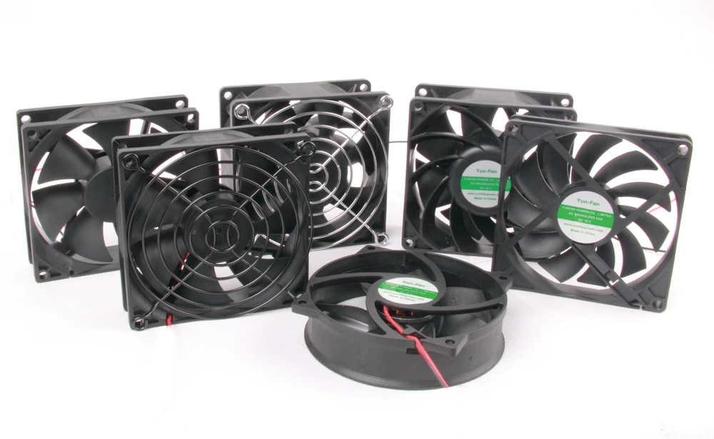 Осевой вентилятор постоянного тока 12 В 24 в 36 В 9225 3,6 Вт Осевой поток 0,15 (A) 5000 об/мин для светового вентилятора