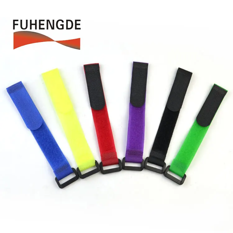 heavy duty standard cinch strap 100 nylon welding plastic ring hook loop band for a tighter hold