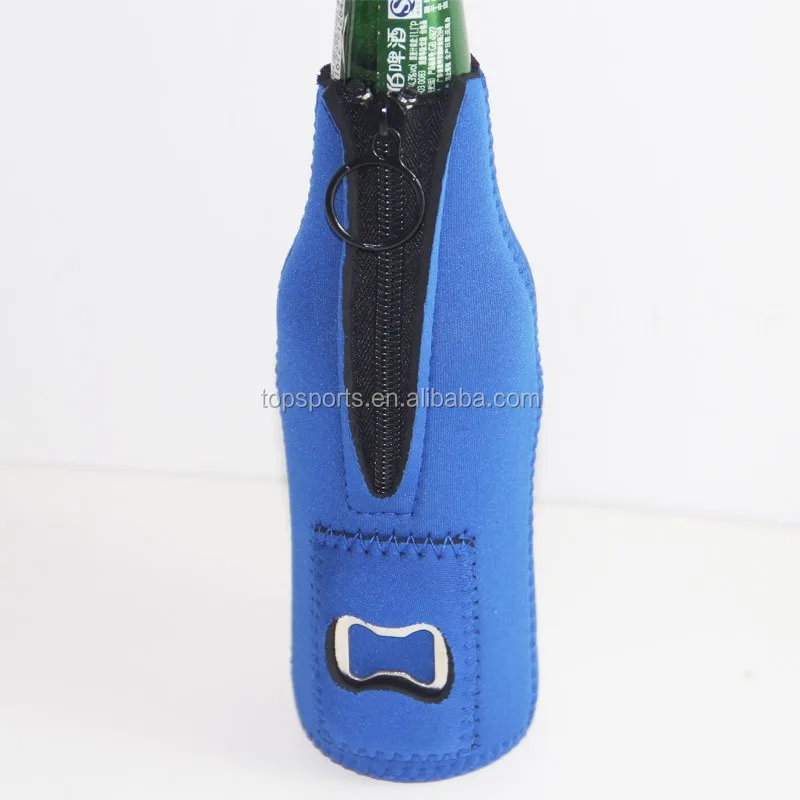 Neoprene Insulator Sleeves Bottle Jackets Sleeves 12 OZ Beverage Bottle Cooler with Bottle Opener