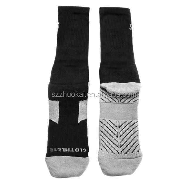 China Sock Manufacturer Breathable cotton cushion elite men custom logo sport socks